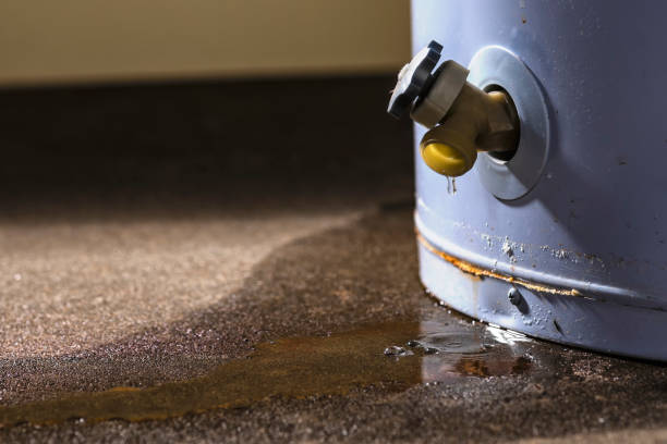 Water damage restoration process in LA